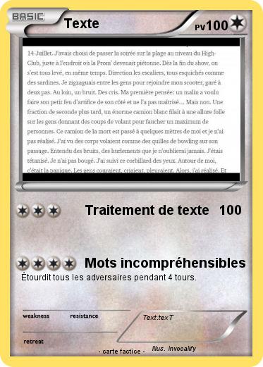 Pokemon Texte
