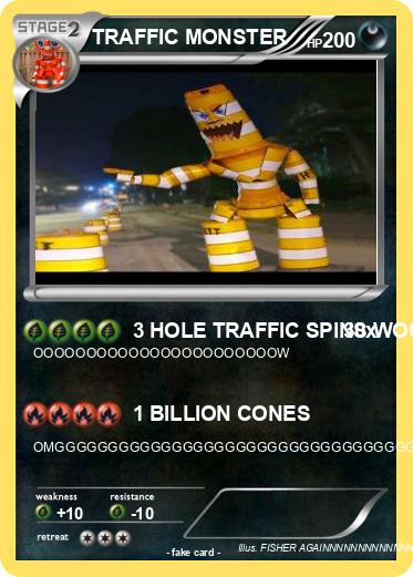 Pokemon TRAFFIC MONSTER