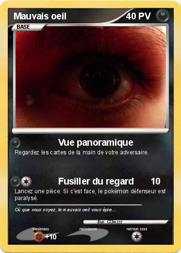 Pokemon Mauvais oeil