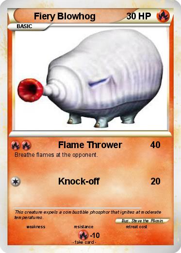 Pokemon Fiery Blowhog