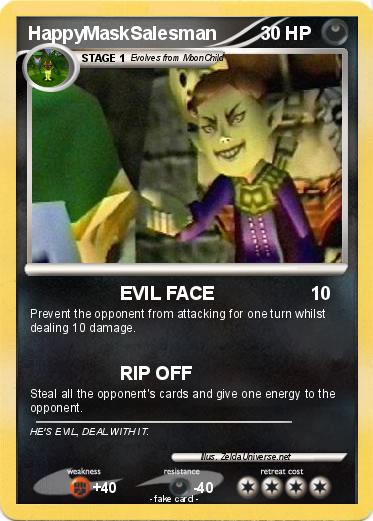 Pokemon HappyMaskSalesman