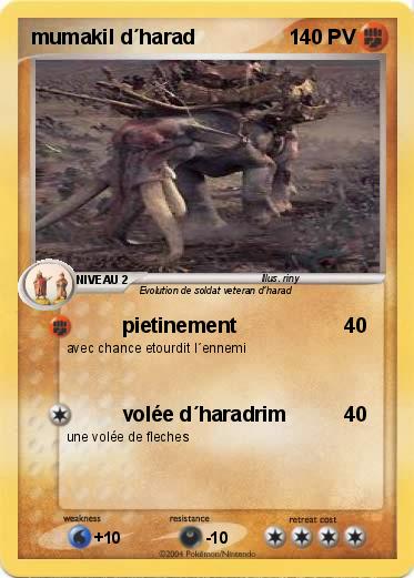 Pokemon mumakil d´harad