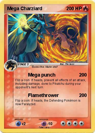 Pokemon Mega Charziard
