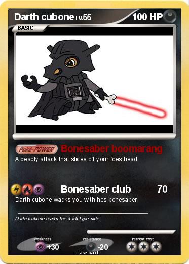 Pokemon Darth cubone