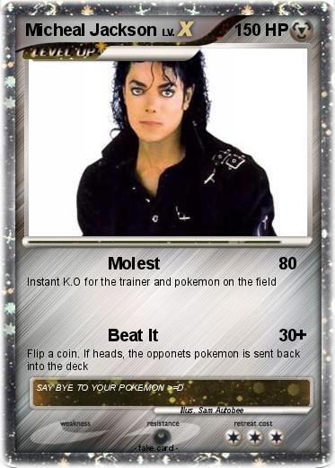 Pokemon Micheal Jackson
