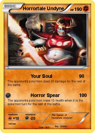 Pokemon Horrortale Undyne
