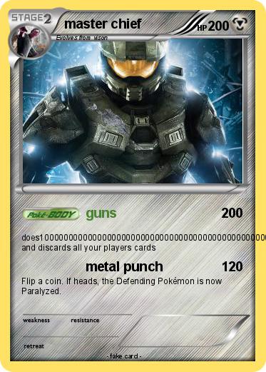 Pokemon master chief