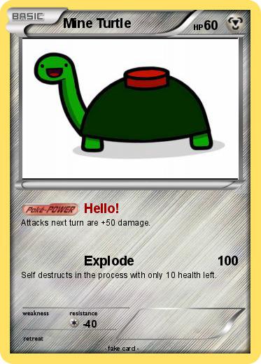 Pokemon Mine Turtle