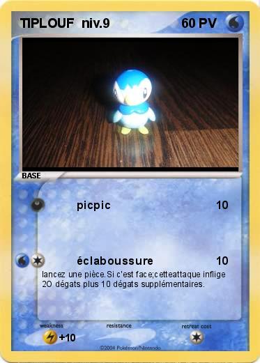 Pokemon TIPLOUF  niv.9