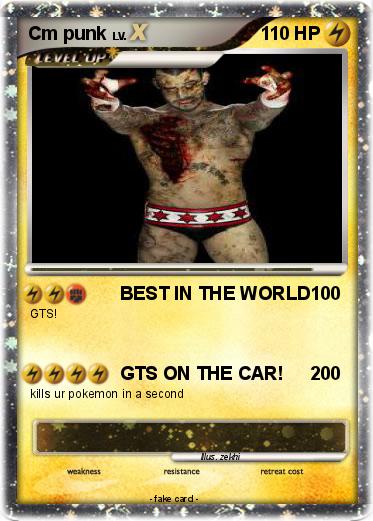 Pokemon Cm punk