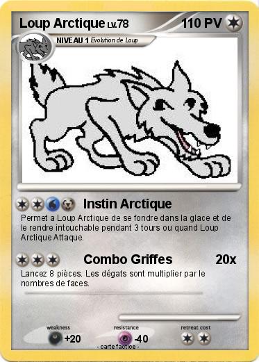 Pokemon Loup Arctique