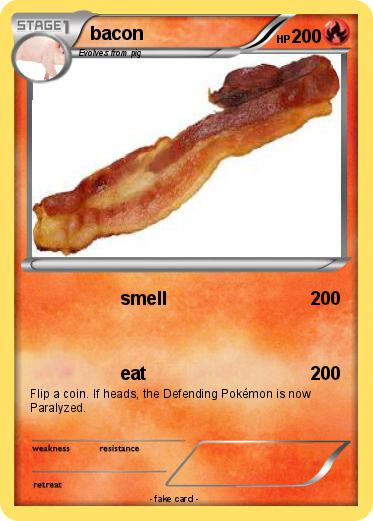 Pokemon bacon