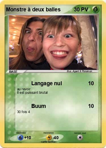 Pokemon Monstre à deux balles