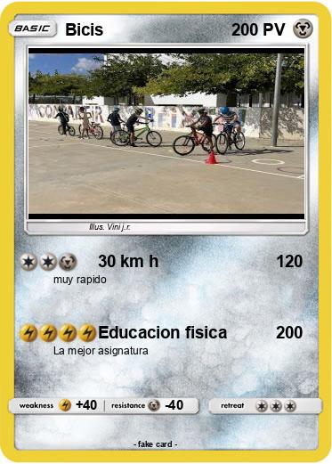 Pokemon Bicis