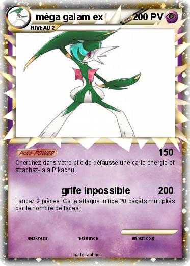 Pokemon méga galam ex