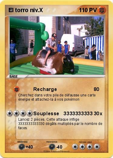 Pokemon El torro niv.X