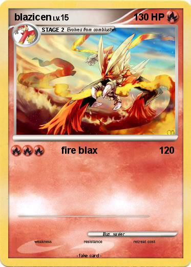 Pokemon blazicen