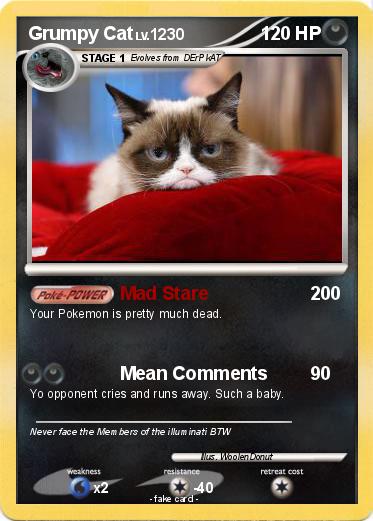 Pokemon Grumpy Cat