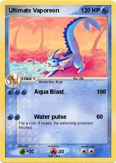 Pokemon Ultimate Vaporeon