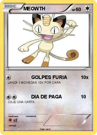 Pokemon MEOWTH