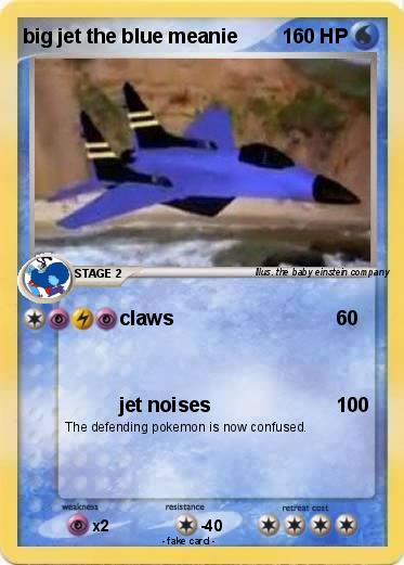 Pokemon big jet the blue meanie