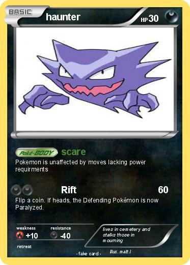 Pokemon haunter