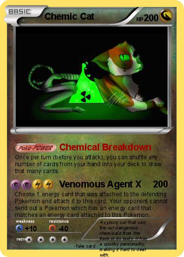 Pokemon Chemic Cat