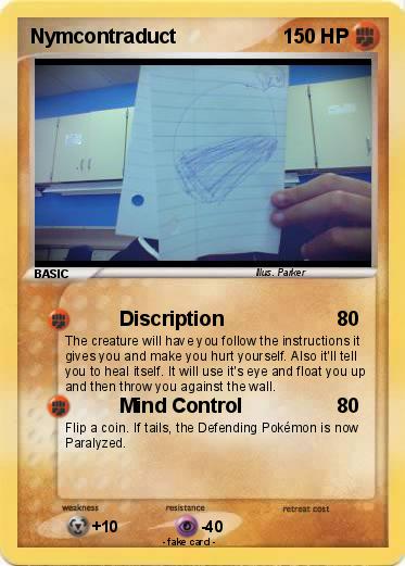 Pokemon Nymcontraduct