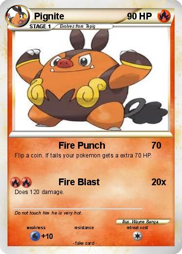 Pokemon Pignite