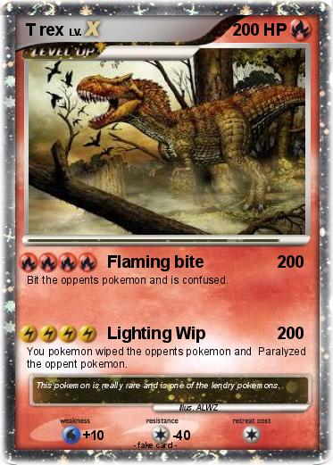 Pokemon T rex