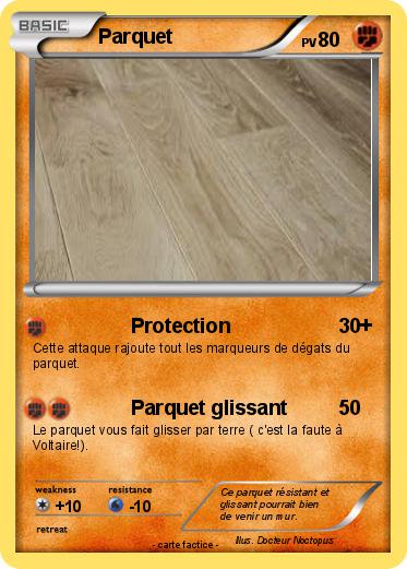 Pokemon Parquet
