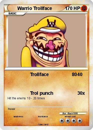 Pokemon Warrio Trollface
