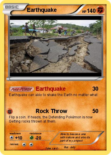 Pokemon Earthquake