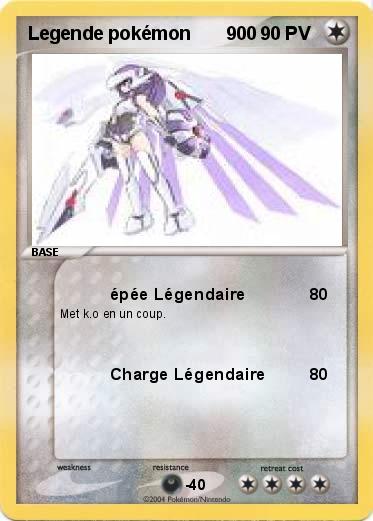 Pokemon Legende pokémon       900