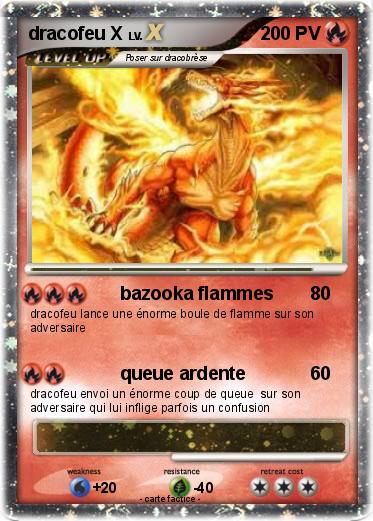 Pokemon dracofeu X