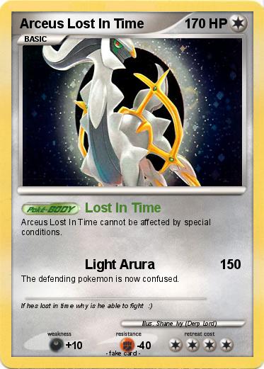 Pokemon Arceus Lost In Time