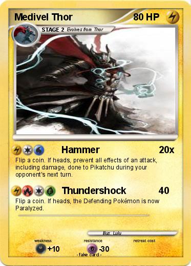 Pokemon Medivel Thor