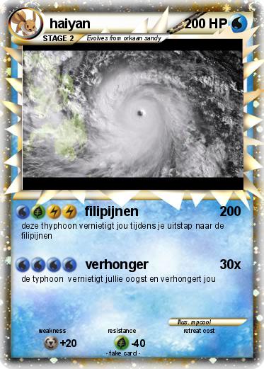 Pokemon haiyan