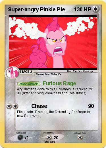 Pokemon Super-angry Pinkie Pie
