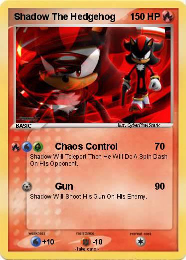 Pokemon Shadow The Hedgehog
