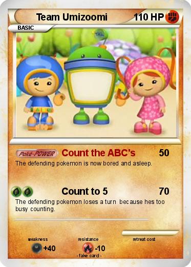 Pokemon Team Umizoomi