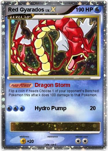 Pokemon Red Gyarados