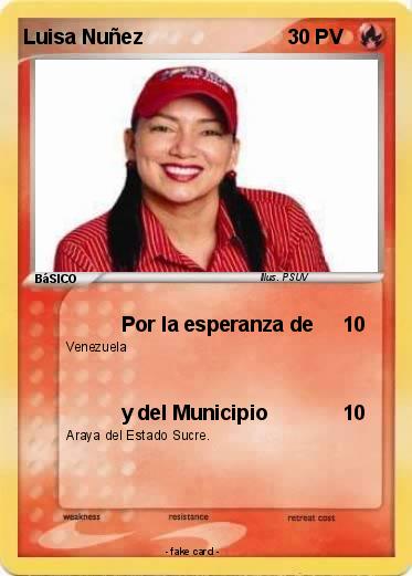 Pokemon Luisa Nuñez