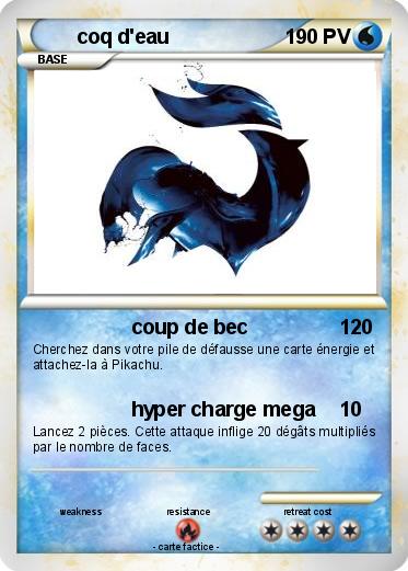 Pokemon coq d'eau