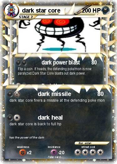 Pokemon dark star core