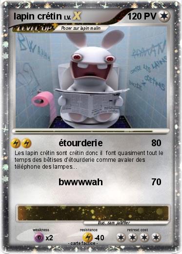 Pokemon lapin crétin