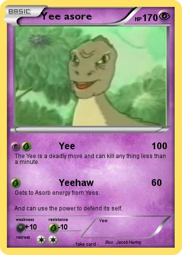 Pokemon Yee asore
