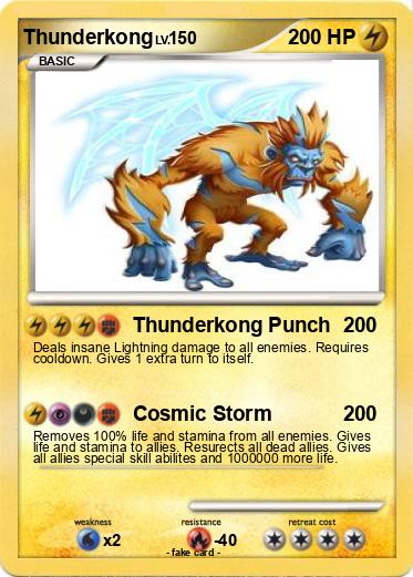 Pokemon Thunderkong