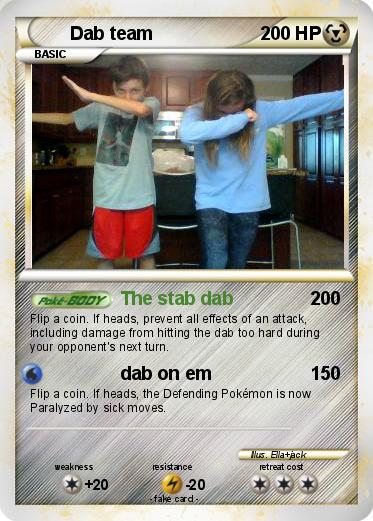 Pokemon Dab team