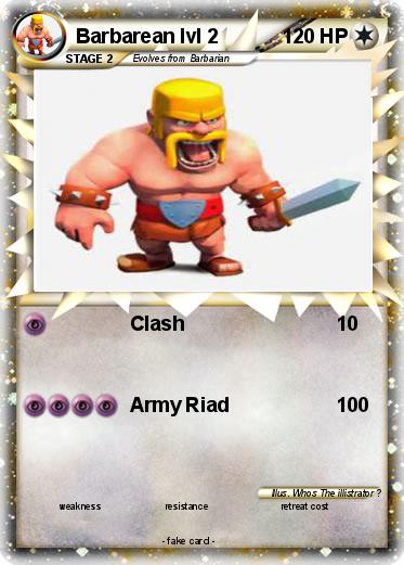Pokemon Barbarean lvl 2
